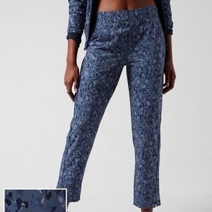 Athleta Brooklyn Ankle Pant Captivate Blue Size 6